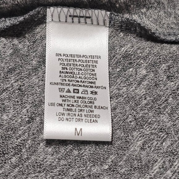 Free People Beach Women’s Gray Hi low Hem Tunic Dress Size M - Picture 10 of 11